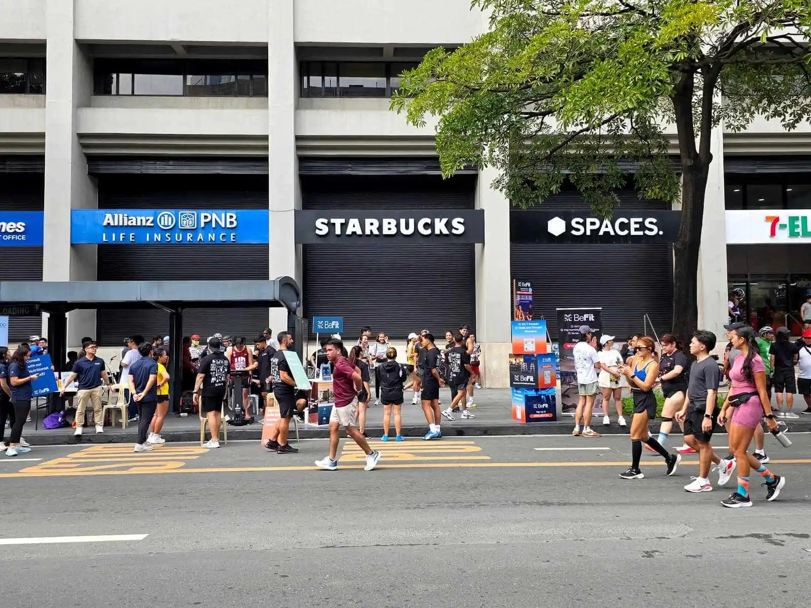 Car-Free Sunday at Ayala Ave
